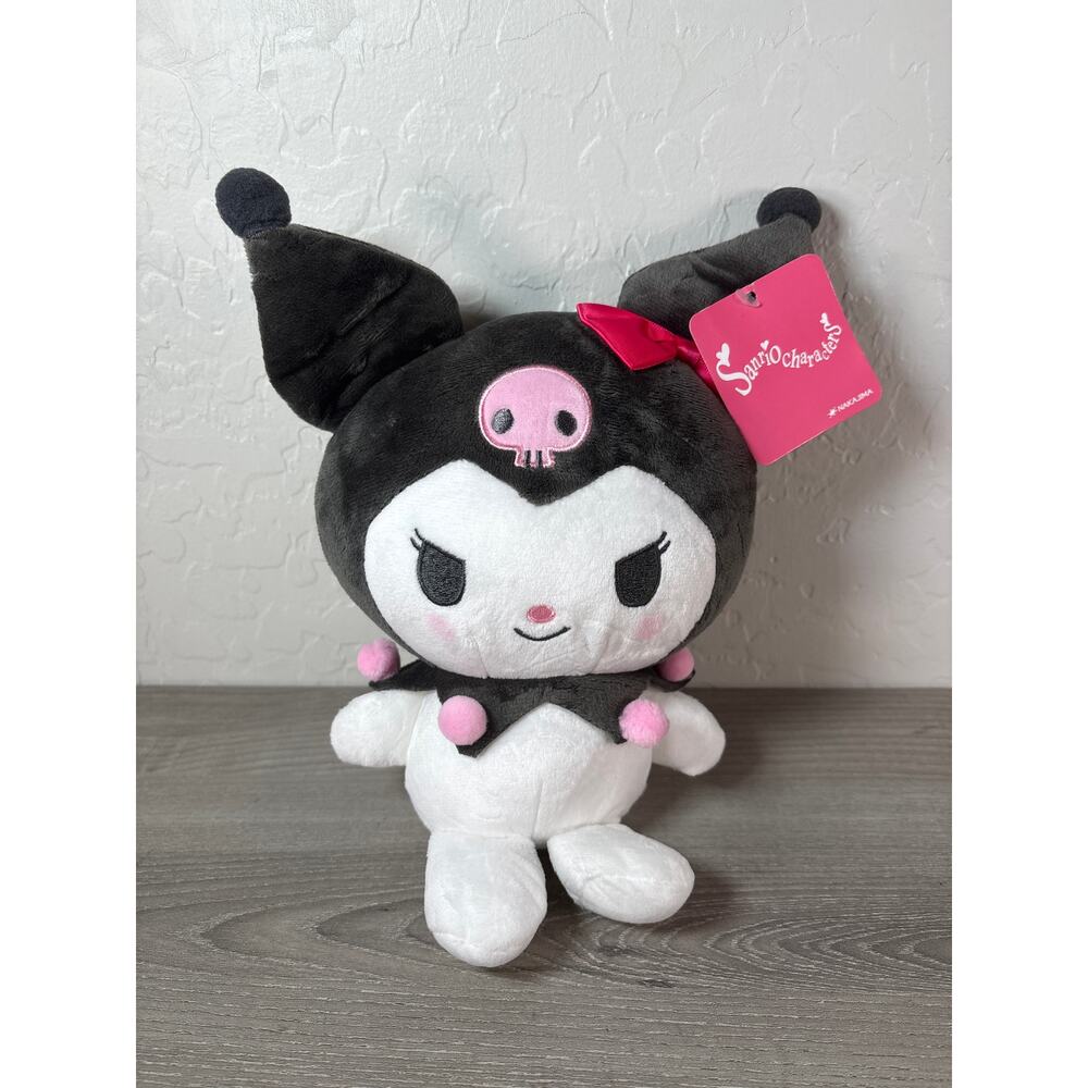 Brand New Sanrio 12'' Kuromi pink Plush Anime Toys Stuffed Animal Soft Doll NWT‎
